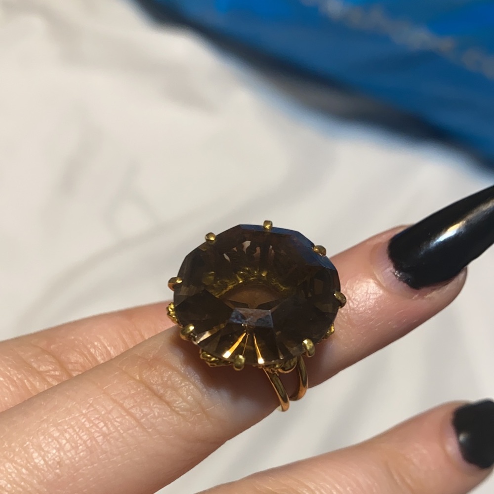 Huge 10k ring size 4